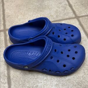 CROCS Vibrant Blue Mules